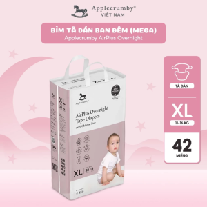 Bim Ta Dan Dem Applecrumby Airplus Overnight Mega Tape Size Xl