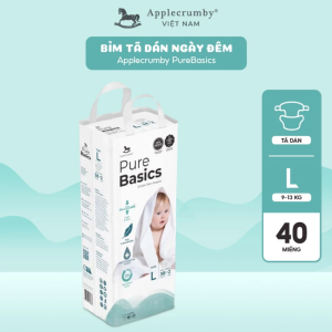 Bim Ta Dan Ngay Dem Applecrumby Purebasics Diapers Tape Size L