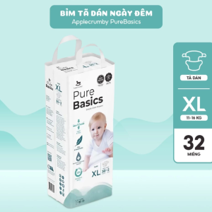 Bim Ta Dan Ngay Dem Applecrumby Purebasics Diapers Tape Size Xl