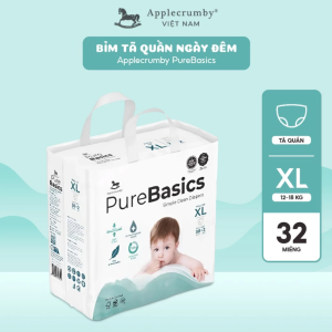 Bim Ta Quan Ngay Dem Applecrumby Purebasics Diapers Pull Ups Size Xl