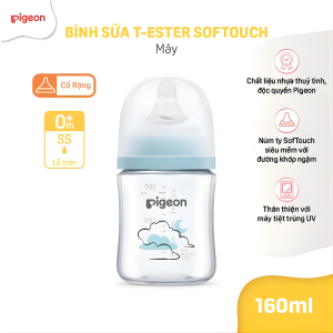 Binh Sua T Ester Softouch Baby Friendly World Pigeon Hoa Tiet May 160ml