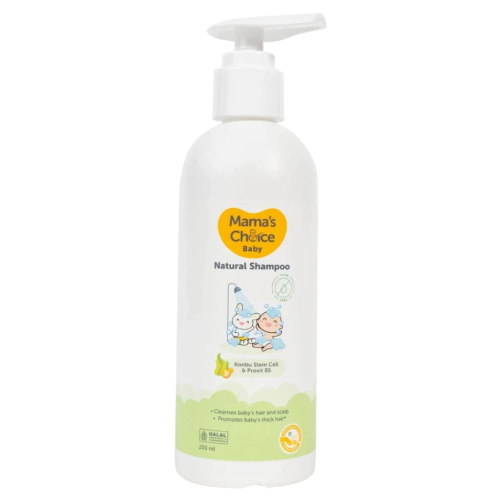 Dầu gội thiên nhiên cho bé Mama’s Choice (200ml) 2 Dau Goi Thien Nhien Cho Be Mamas Choice 200ml 1