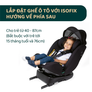 Ghe Ngoi O To Tu So Sinh Chicco Unico Evo I Size Air Black Air 4