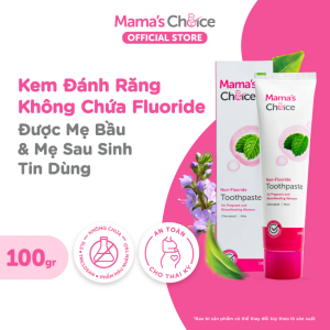 Kem Danh Rang Khong Chua Fluoride Cho Me Mamas Choice 2