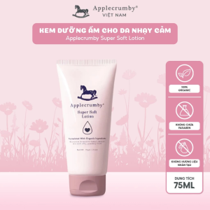 Kem Duong Am Lam Diu Cho Da Nhay Cam Applecrumby Super Soft Lotion 75ml