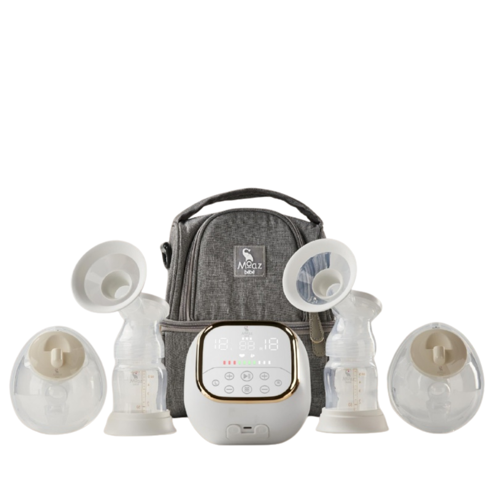 Máy hút sữa điện đôi Moaz BéBé MB – 090 3 May Hut Sua Dien Doi Mb 090