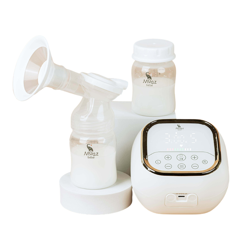 Máy hút sữa điện đôi Moaz BéBé MB – 090 4 May Hut Sua Dien Doi Mb 090 3