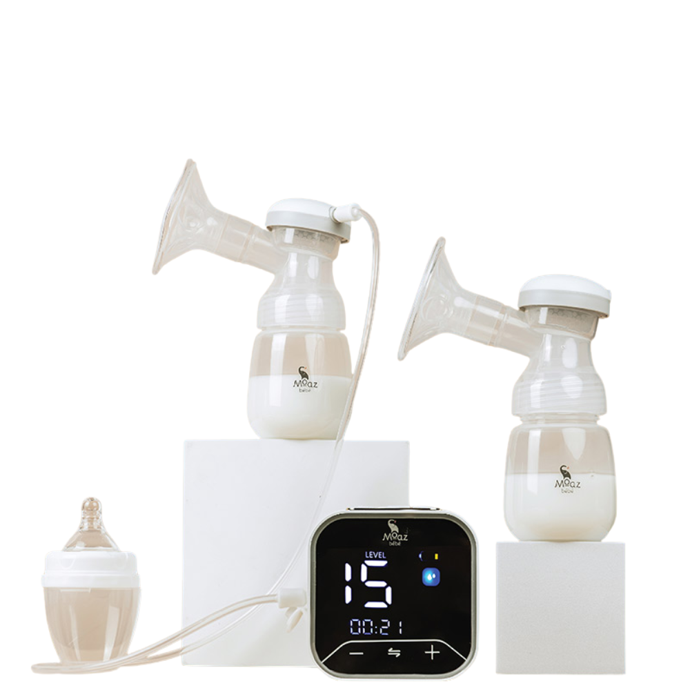 Máy hút sữa điện đôi Moaz BéBé MB – 094 3 May Hut Sua Dien Doi Moaz Bebe Mb 094 1