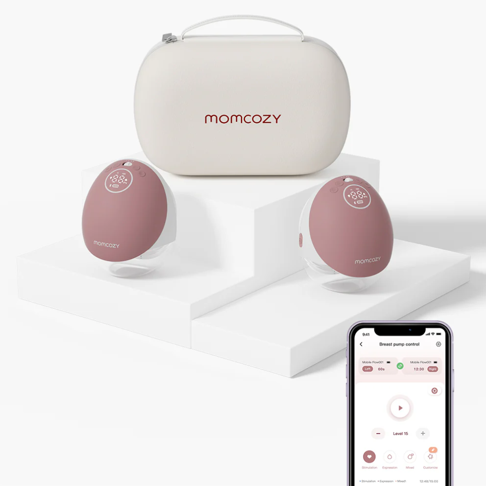 Máy hút sữa rảnh tay không dây Momcozy M9 3 May Hut Sua Ranh Tay Khong Day Momcozy M9 1