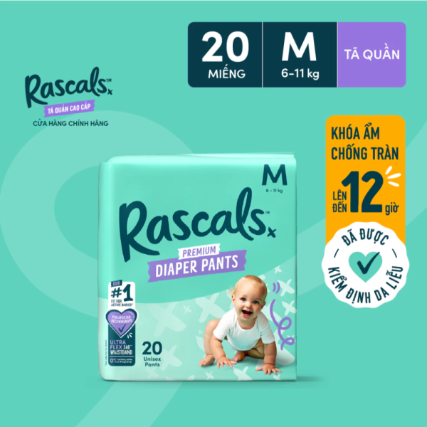 Mini Pro Varment Rascal Tã quần Rascals Mini - PAPABABY