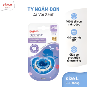 Ty Ngam Funfriends Pigeon L Size Ca Voi Xanh