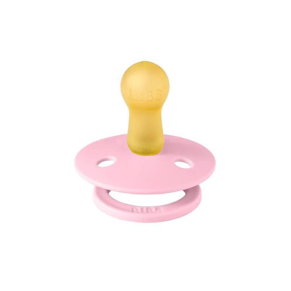 Ty ngậm núm tròn cao su tự nhiên BIBS Pacifier Colour Latex Size 1 (0-6 tháng) 12 Ty Ngam Num Tron Cao Su Tu Nhien Bibs Pacifier Colour Latex Size 1 0 6 Thang Baby Pink