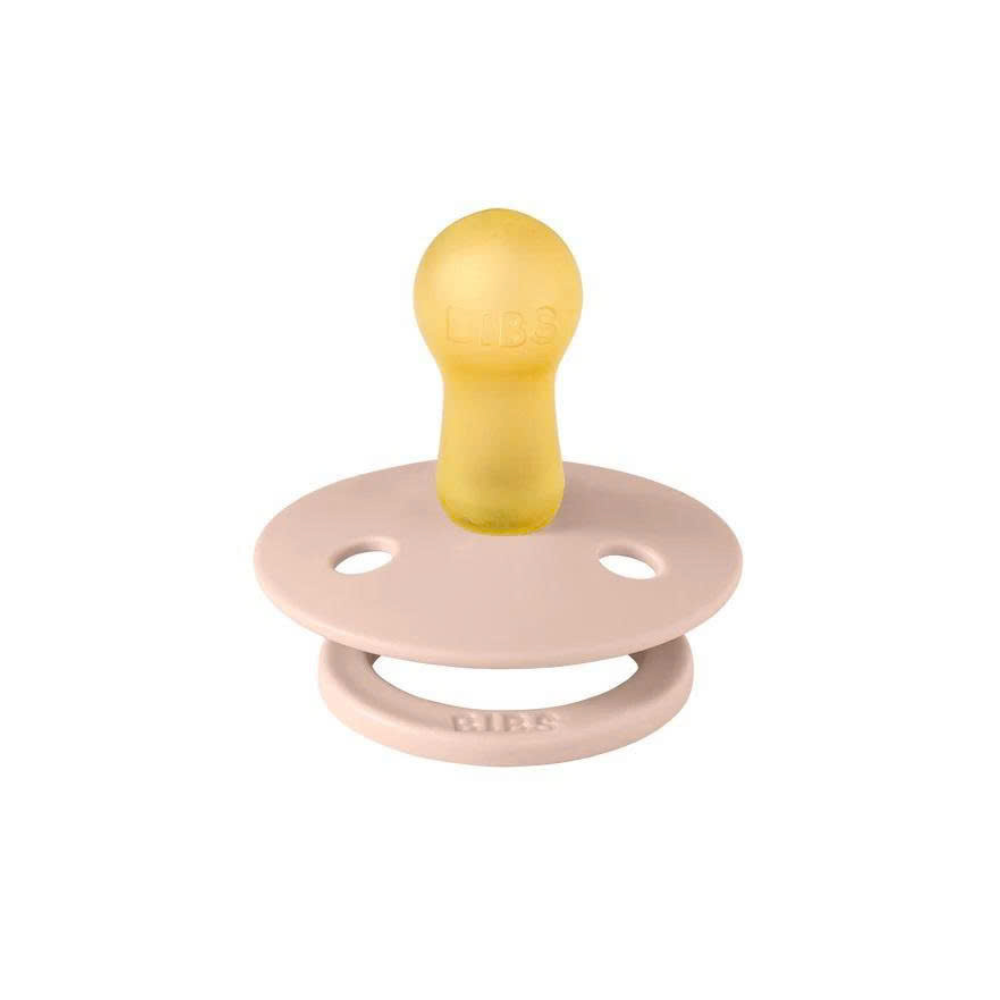 Ty ngậm núm tròn cao su tự nhiên BIBS Pacifier Colour Latex Size 1 (0-6 tháng) 10 Ty Ngam Num Tron Cao Su Tu Nhien Bibs Pacifier Colour Latex Size 1 0 6 Thang Blush