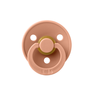 Ty ngậm núm tròn cao su tự nhiên BIBS Pacifier Colour Latex Size 1 (0-6 tháng) 17 Ty Ngam Num Tron Cao Su Tu Nhien Bibs Pacifier Colour Latex Size 1 0 6 Thang Island Sea One Peach