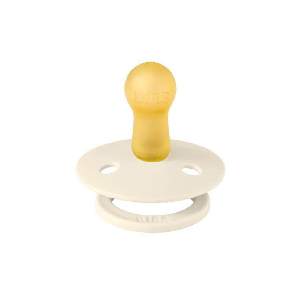 Ty ngậm núm tròn cao su tự nhiên BIBS Pacifier Colour Latex Size 1 (0-6 tháng) 4 Ty Ngam Num Tron Cao Su Tu Nhien Bibs Pacifier Colour Latex Size 1 0 6 Thang Ivory