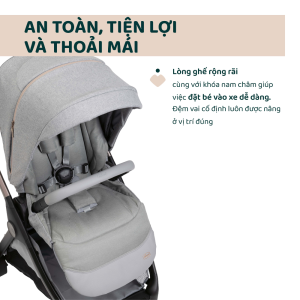 Xe Day 2 Chieu Gap Gon Tu Dong Chicco Bellagio Mau Ghi Da 2