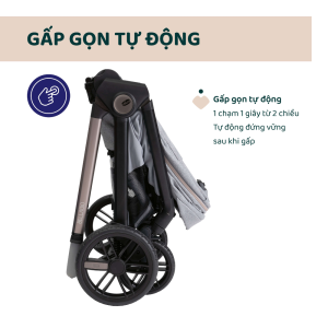 Xe Day 2 Chieu Gap Gon Tu Dong Chicco Bellagio Mau Ghi Da 3