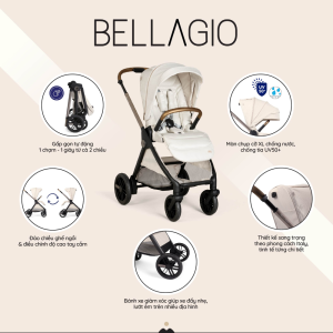 Xe Day 2 Chieu Gap Gon Tu Dong Chicco Bellagio Mau Ghi Da 7