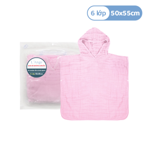 Ao Choang Tam 6 Lop Co Non 50x55cm Mau Hong Size S