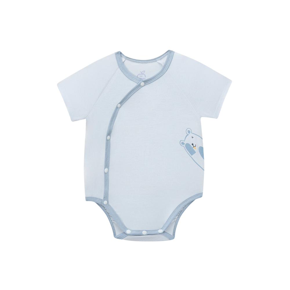 Body chip cộc tay La Pomme Gấu yêu của mẹ 4 Body Chip Coc Tay La Pomme Gau Yeu Cua Me 2