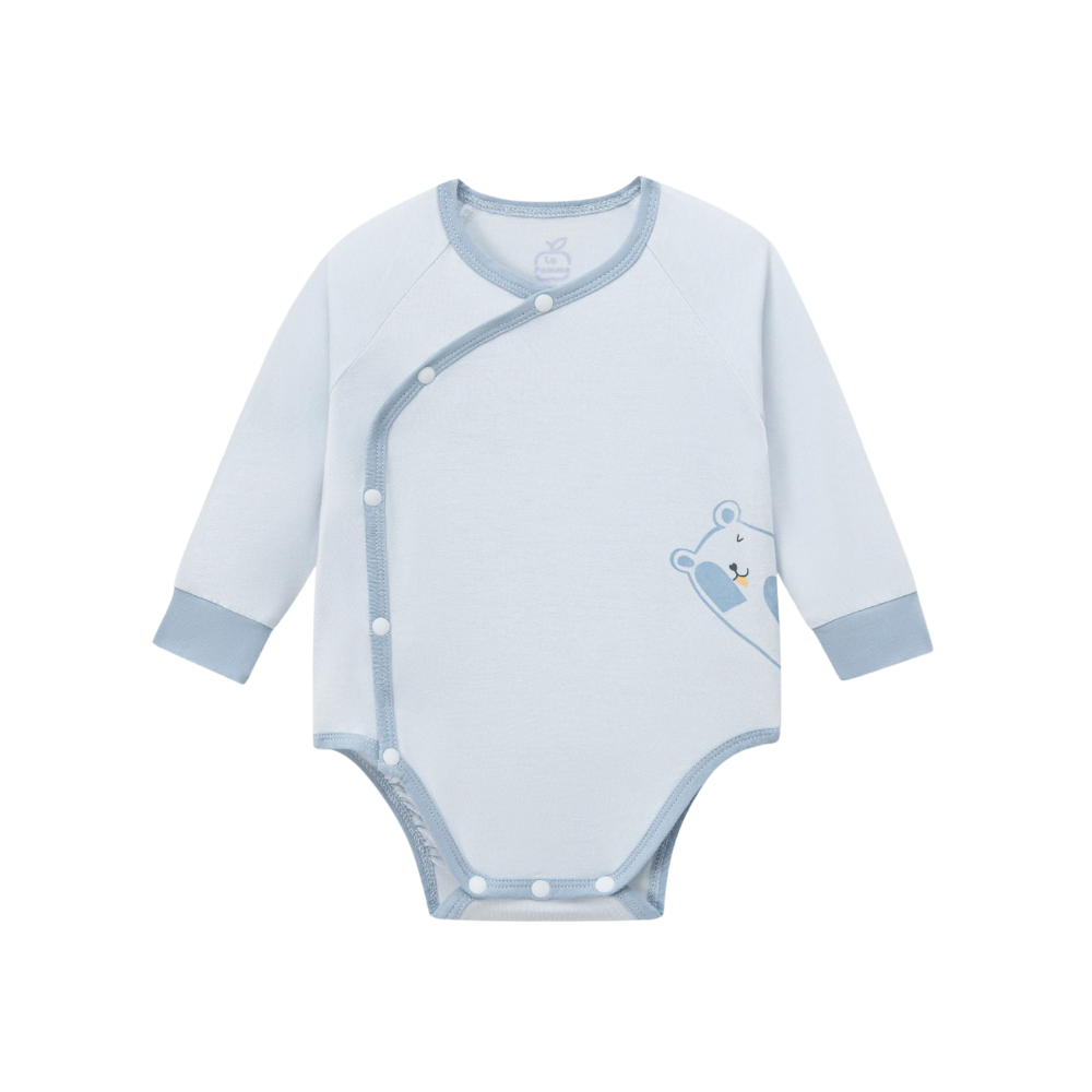 Body chip dài tay La Pomme Gấu yêu của mẹ 3 Body Chip Dai Tay La Pomme Gau Yeu Cua Me 1