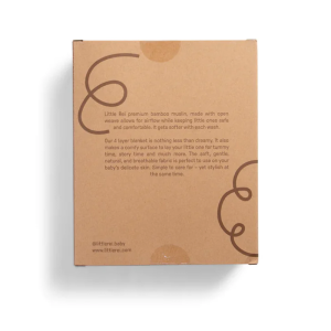 Chăn 4 Lớp 120x120 Kèm Hộp Giấy Kraft Little Rei 7 Chan 4 Lop 120x120 Kem Hop Giay Kraft Little Rei 3