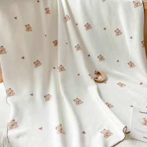 Chan Cotton Jacquard Hoa Tiet Gau 1