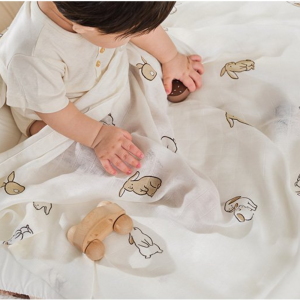 Chan Donodono Cotton Light Blanket Dono Rabbit M 3