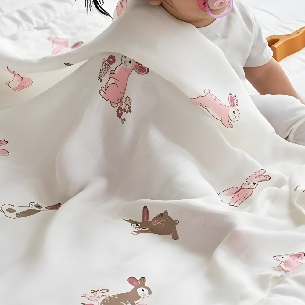 Chăn sợi tre Dono&Dono Bunny bunny M 3 Chan Soi Tre Dono Dono Bunny Bunny M