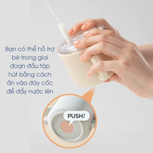 Coc Tap Uong Silicone Bach Kim Cao Cap Dono Dono Ducky Yellow 3