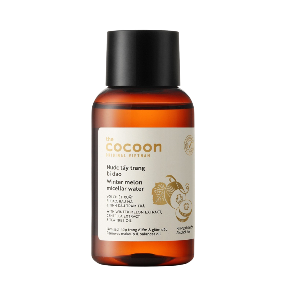Nước tẩy trang bí đao 2 Cocoon Nuoc Tay Trang Bi Dao 140ml
