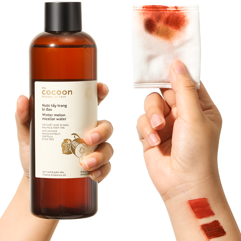 Nước tẩy trang bí đao 5 Cocoon Nuoc Tay Trang Bi Dao 2