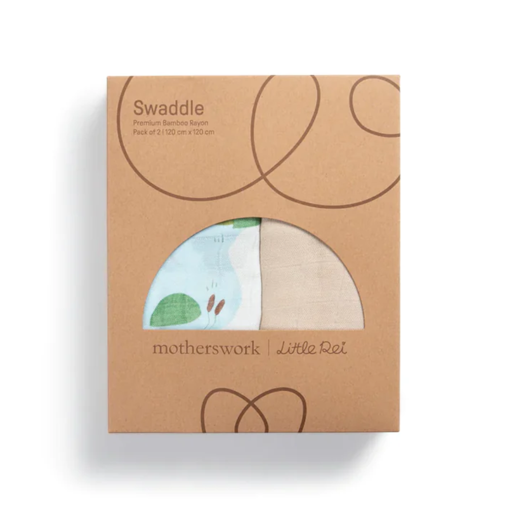 Combo 2 khăn quấn sợi tre Little Rei 120x120 cm 3 Combo 2 Khan Quan Soi Tre Little Rei 120x120cm Cam Trai 1