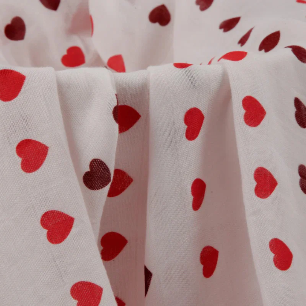 Combo 2 khăn quấn sợi tre Little Rei 120x120 cm 7 Combo 2 Khan Quan Soi Tre Little Rei 120x120cm Trai Tim 5