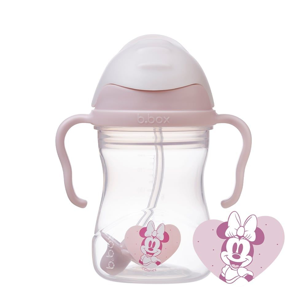 Disney Bình nước 360 độ tập bé uống nước 7 Disney Binh Nuoc 360 Do Tap Be Uong Nuoc Minnie Soft