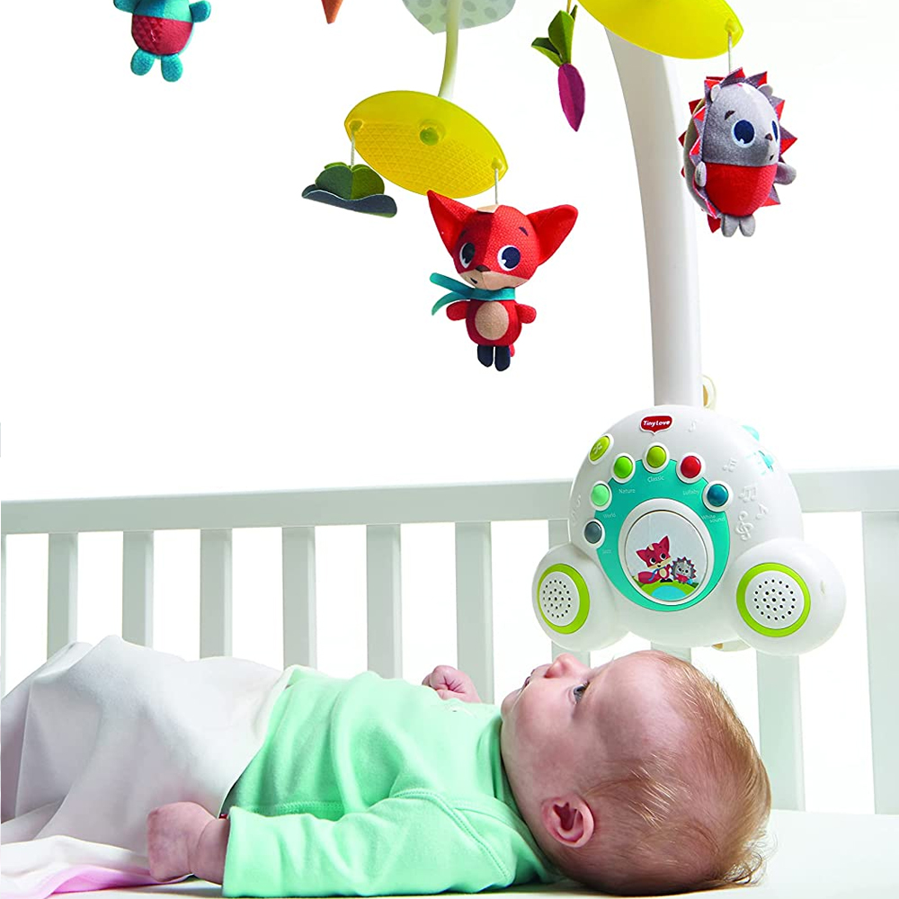Đồ chơi treo nôi cũi Tiny Love Soothe 'N' Groove Mobile, Meadow Days 6 Do Choi Treo Noi Cui Tiny Love Soothe N Groove Mobile Meadow Days 4