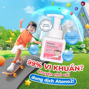 Dung dịch vệ sinh vùng kín GOODKIDS ATONO2 dạng bọt 10 Dung Dich Ve Sinh Vung Kin Goodkids Atono2 Dang Bot 2