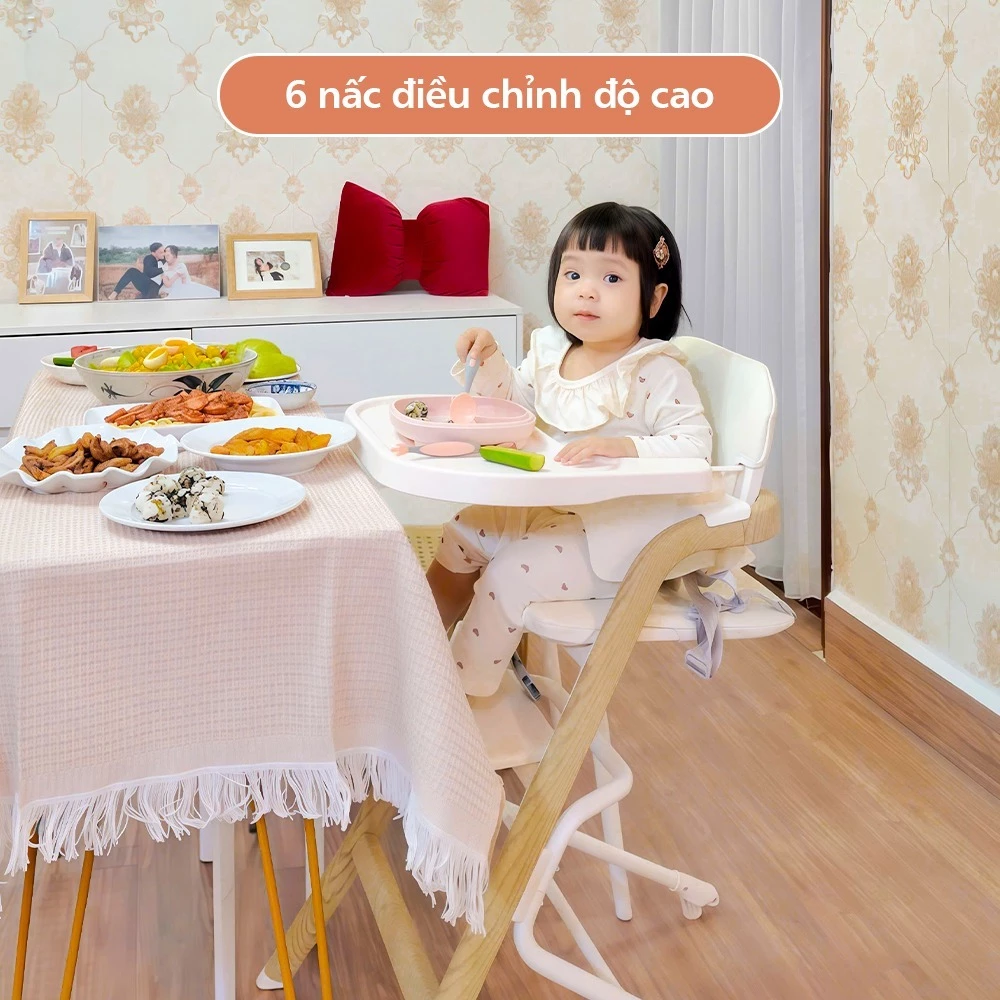 Ghế ăn dặm 2 trong 1 Unilove Grow With Me 5 Ghe An Dam 2 Trong 1 Grow With Me 4