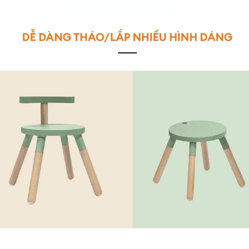 Ghế Gỗ Đa Năng Cho Bé Stokke® MuTable™ Chair V2 3 Ghe Go Da Nang Cho Be Stokke Mutable Chair V2 2