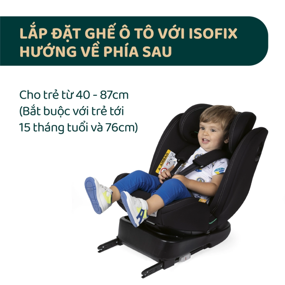 Ghế ô tô Chicco Unico Evo Classic хоау 360° ISOFIX 12 Ghe O To Chicco Unico Evo Classic Xoay 360 Isofix 4