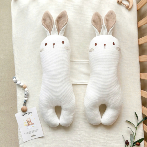 Goi Chan Bong Theu Vai Cotton Jacquard Du Mau 1