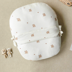 Goi Chong Trao Nguoc Dai Cotton Jacquard Hoa Tiet Gau 1