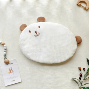 Goi Dau Theu Vai Cotton Jacquard Du Mau 3