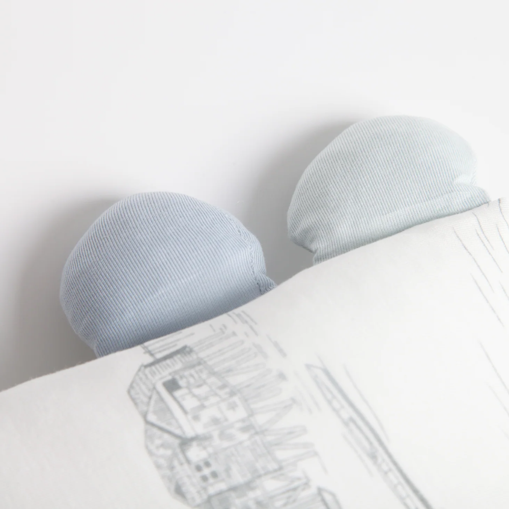 Gối mềm vải sợi tre Little Rei 5 Goi Mem Vai Soi Tre Little Rei 3