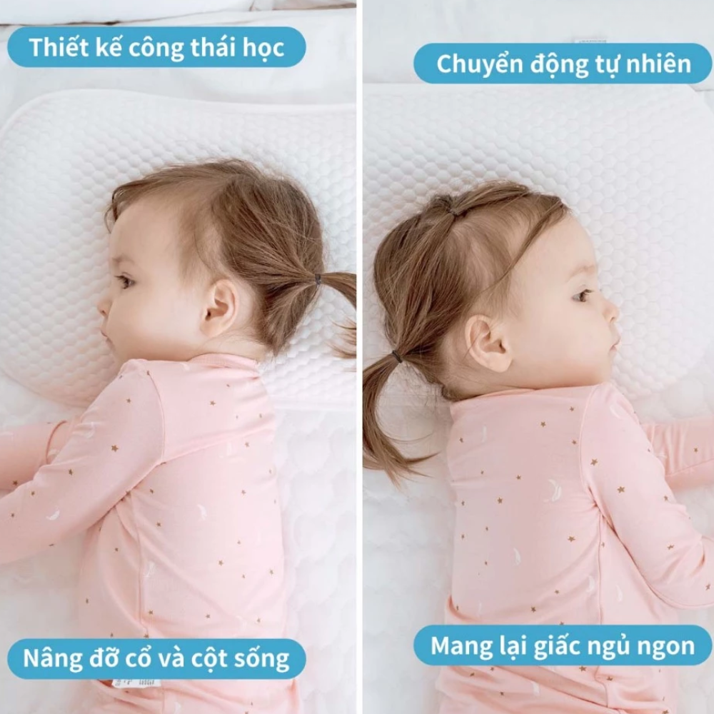 Gối ngủ thoáng khí cho bé (0-12 tháng) 5 Goi Ngu Thoang Khi Cho Be 0 12 Thang 3
