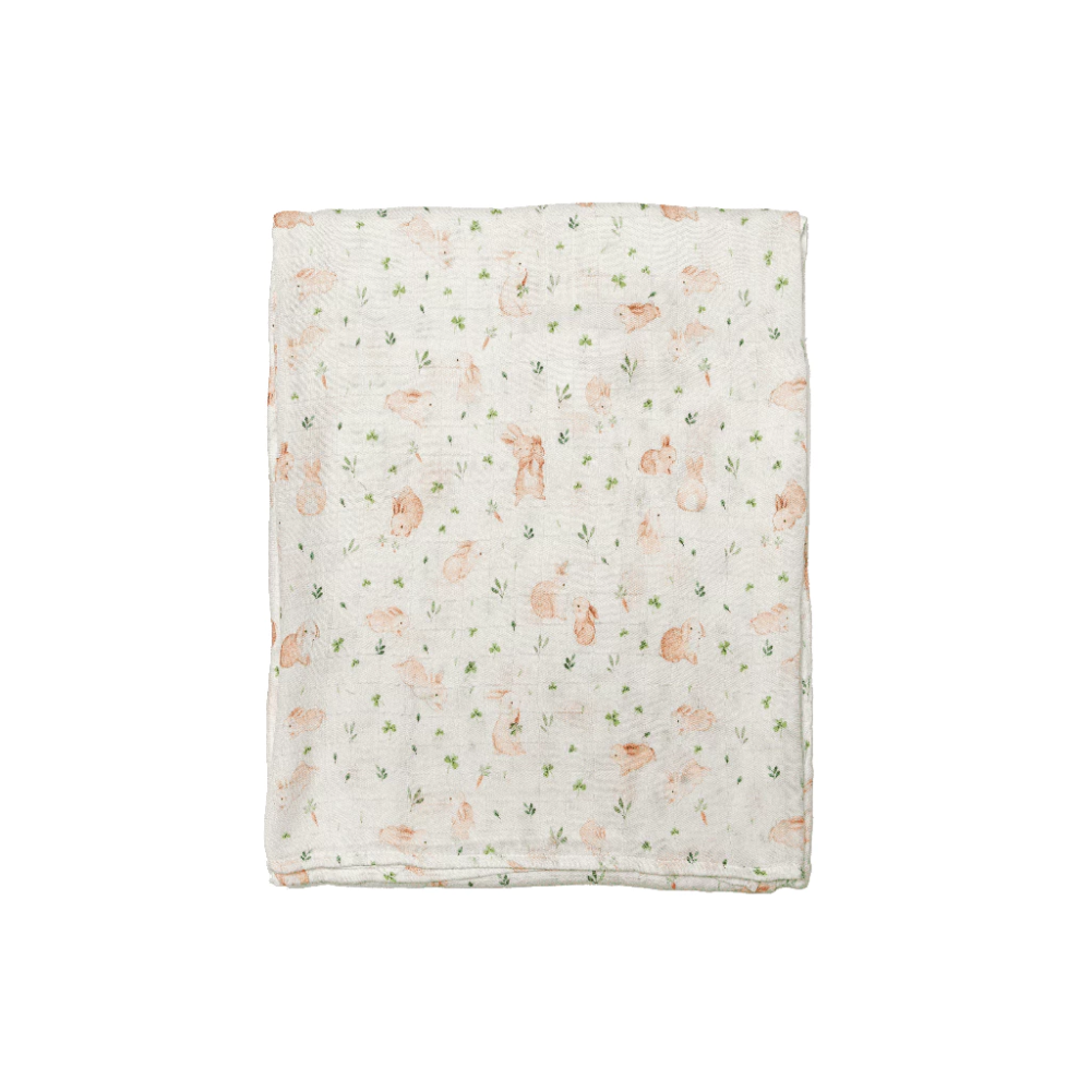 Khăn đa năng sợi tre thoáng khí cho bé 8 Khan Da Nang Soi Tre Thoang Khi Cho Be Bunny Meadow