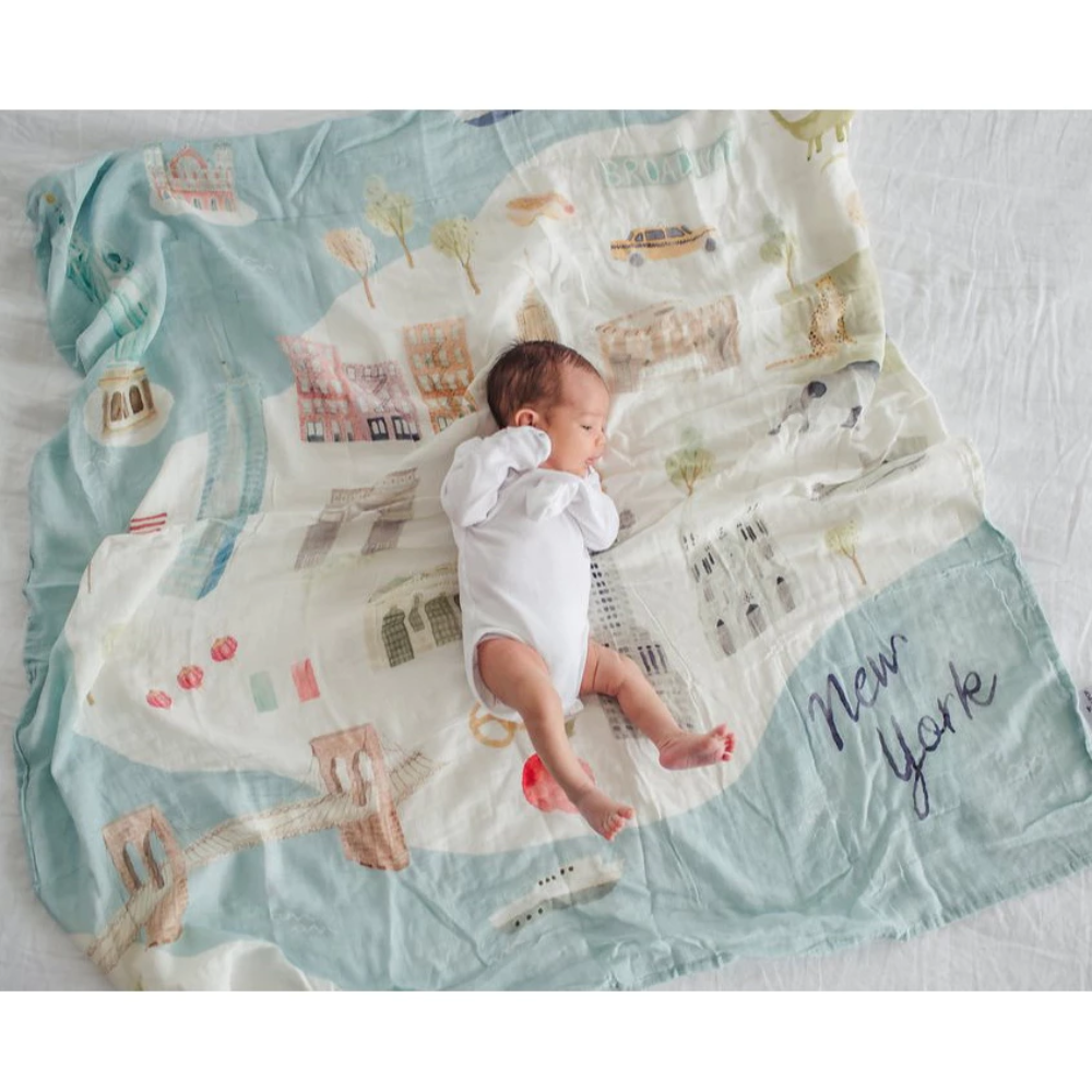 Khăn đa năng sợi tre thoáng khí cho bé 5 Khan Da Nang Soi Tre Thoang Khi Cho Be New York City