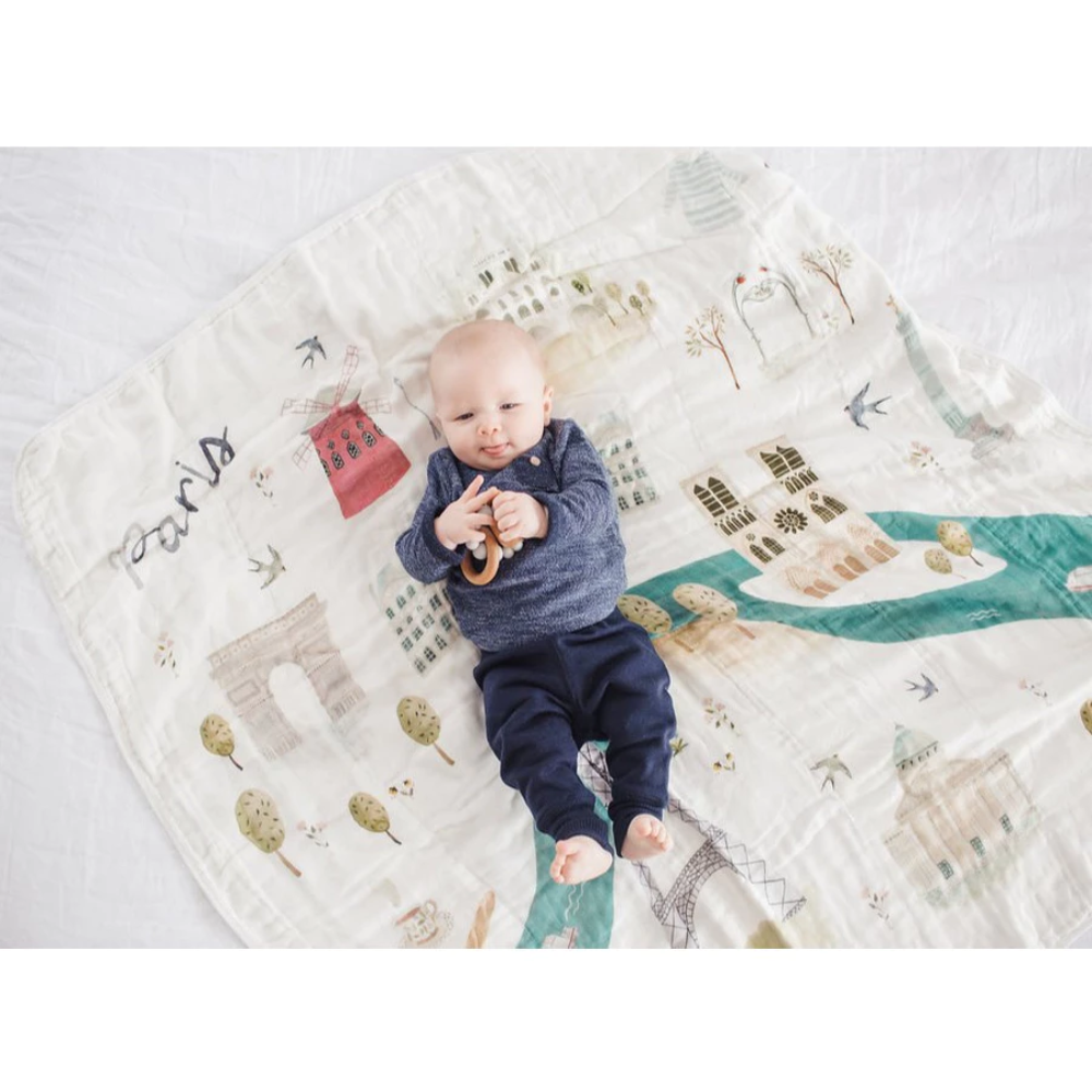 Khăn đa năng sợi tre thoáng khí cho bé 4 Khan Da Nang Soi Tre Thoang Khi Cho Be Paris