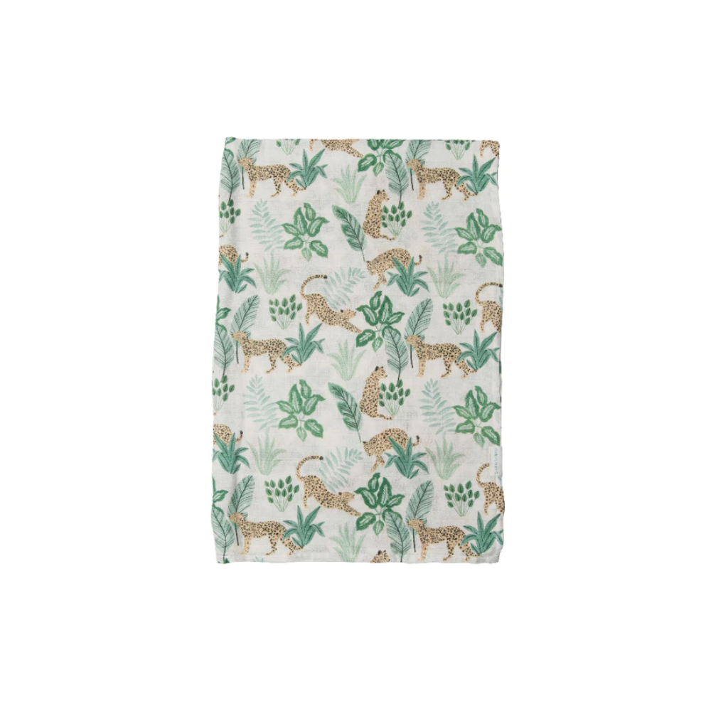 Khăn đa năng sợi tre thoáng khí cho bé 3 Khan Da Nang Soi Tre Thoang Khi Cho Be Tropical Jungle