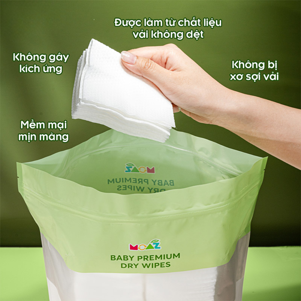 Khăn khô đa năng cho bé Moaz Eco 6 Khan Kho Da Nang Cho Be Moaz Eco 5